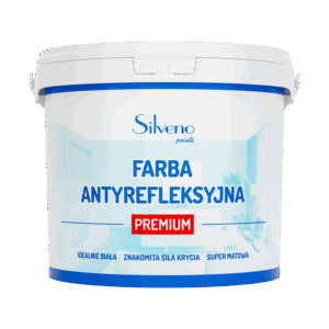 Farba antyrefleksyjna biała premium 2,5l
