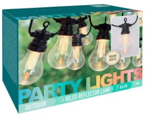 Girlanda Lampki ogrodowe 10 LED 7,5 m