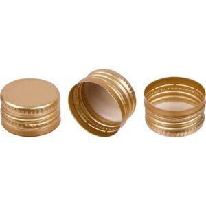 Zakrętka do butelek fi28/18 - złota