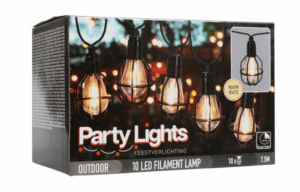 Girlanda ogrodowa świetlna 10 LED 7,5 m