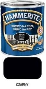 Hammerite Farba do metalu Czarny połysk  2,5 l
