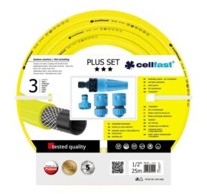 Wąż z końcówkami Plus 10-290 1/2" 25m