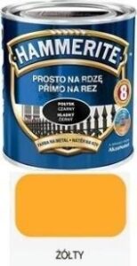 Hammerite Farba do metalu Żółty połysk 2,5 l