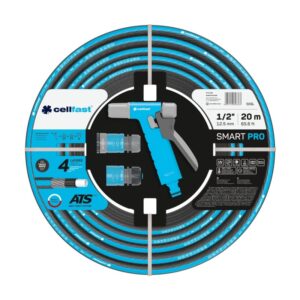 CELLFAST Wąż ogrodowy SMART PRO ATS 1/2" 20M Zestaw