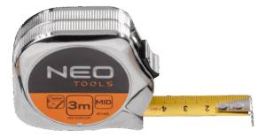 Miara stalowa zwijana Neo 67-143 3 m 16 mm