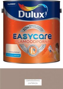 Farba plamoodporna do ścian Dulux EasyCare czekoladowa perfekcja 2,5 l