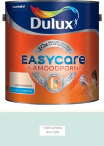 Farba plamoodporna do ścian Dulux EasyCare niebiańska energia 2,5 l