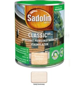 Impregnat ochronno-dekoracyjny Sadolin Classic biały kremowy 2,5 l
