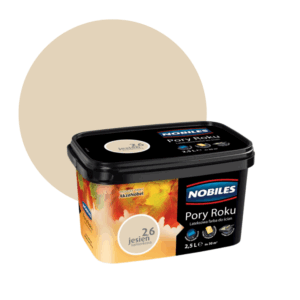 Farba lateksowa do ścian Nobiles Pory Roku jesień kamionkowa 26 2,5 l