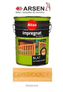 Impregnat dekoracyjny Altax bezbarwny 4,5 l
