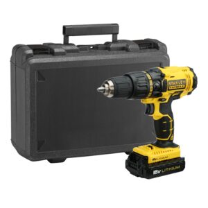 Wiertarko-wkrętarka akumulatorowa z udarem Stanley FMC626C2K 2x1.3Ah 18V