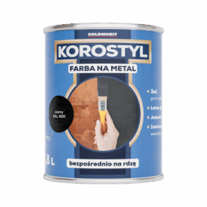 Farba na Metal 3w1- Bezpośrednio na Rdzę Żółty RAL 1018 0,8l