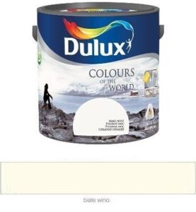 Farba lateksowa do ścian Dulux Kolory Świata białe wino 2,5 l