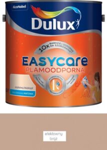 Farba plamoodporna do ścian Dulux EasyCare efektowny brąz 2,5 l