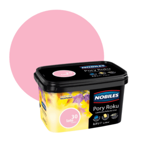 Farba lateksowa do ścian Nobiles Pory Roku lato liliowe 30 2,5 l