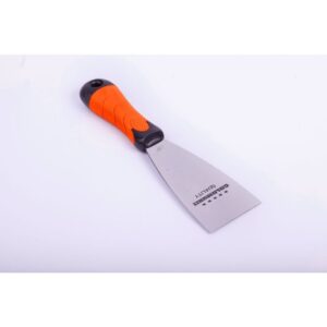 Szpachelka malarska nierdzewna uchwyt dwukomponentowy 100 mm