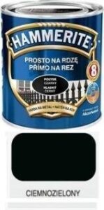 Hammerite Farba do metalu Ciemnozielony połysk 2,5 l