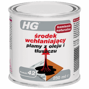HG środek wchłaniający plamy z oleju i tłuszczu 250ml