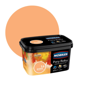 Farba lateksowa do ścian Nobiles Pory Roku jesień brzoskwiniowa 16 2,5 l