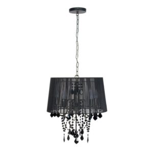 Light Prestige Lampa Mona 5 wisząca LP-5005/5P Czarna