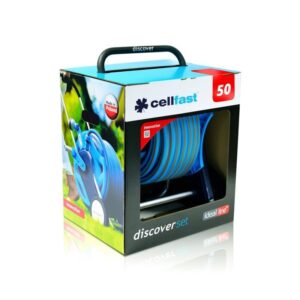 Cellfast Zestaw Discover Deluxe wózek + wąż 50 m 1/2"
