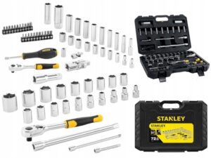 Zestaw nasadek z grzechotką 1/4" STANLEY