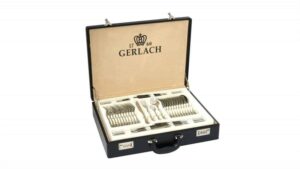 Zestaw sztućców 68 szt. połysk MUZA + walizka