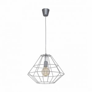 Lampa sufitowa Tk Lighting Diamond 2000 szara