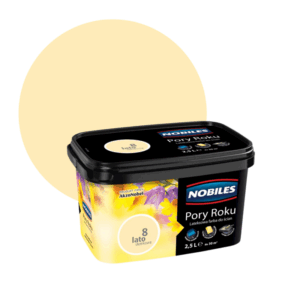 Farba lateksowa do ścian Nobiles Pory Roku lato słomkowe 8 2,5 l