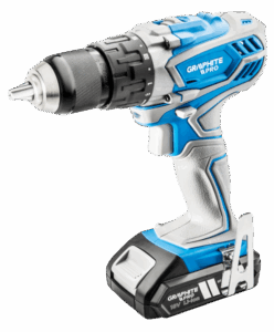 Wiertarko-wkrętarka akumulatorowa Graphite Pro 59GP400 18V Li-ion