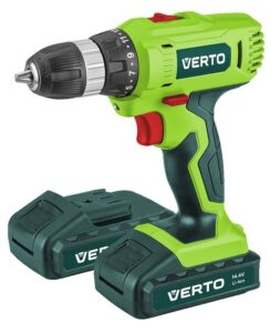 Wiertarko-wkrętarka akumulatorowa Verto 50G285 2 x1,3 Ah 14,4V