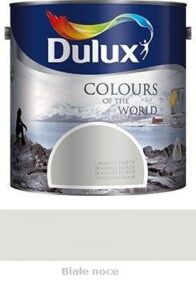 Farba lateksowa do ścian Dulux Kolory Świata białe noce 2,5 l