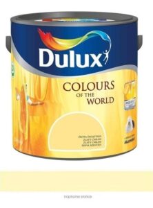 Farba lateksowa do ścian Dulux Kolory Świata tropikalne słońce 5 l