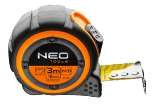 Miara stalowa zwijana Neo 67-188 8 m 25 mm