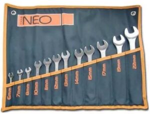 Zestaw kluczy płasko-oczkowych Neo 09-752 6-22 mm 12 szt.