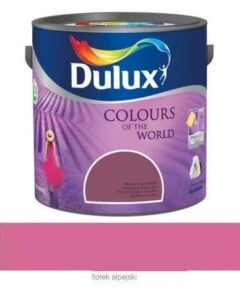 Farba lateksowa do ścian Dulux Kolory Świata fiołek alpejski 2,5 l