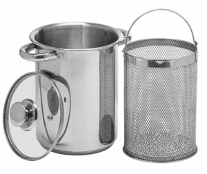 Garnek z koszem 4L