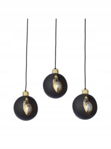 Lampa wisząca TK LIGHTING CYKLOP BLACK 3 punkty światła