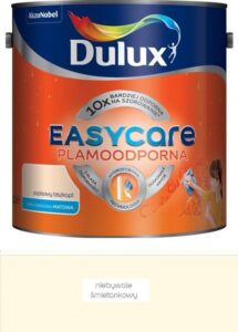 Farba plamoodporna do ścian Dulux EasyCare niebywale śmietankowy 5 l
