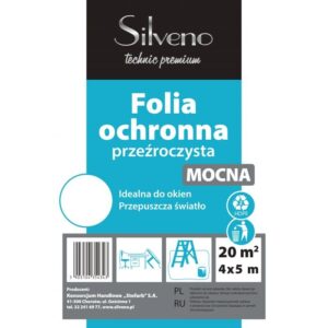 Folia ochronna mocna przeźroczysta 4x5