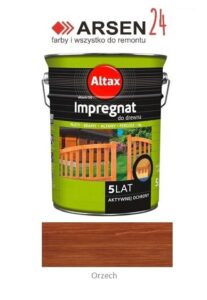Impregnat dekoracyjny do drewna Altax orzech 4,5 l