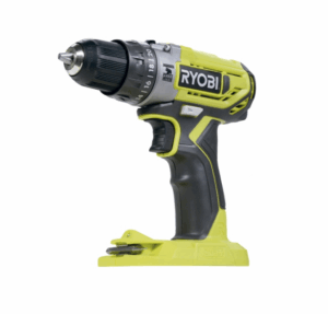 RYOBI Wiertarko-wkrętarka udarowa 18V + akumulator, ładowarka i walizka