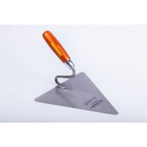 Kielnia Trójkątna Ze Stali Sprężystej - Typ Berliński 190 mm Uchwyt Drewno Goldmurit