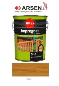 Impregnat dekoracyjny do drewna Altax dąb 4,5 l