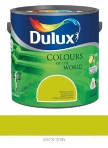 Farba lateksowa do ścian Dulux Kolory Świata zielone tarasy 2,5 l