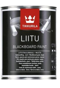 Farba tablicowa Tikkurila Liitu czarna 1 l