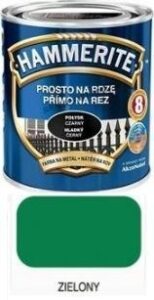 Hammerite Farba do metalu Zielony połysk 2,5 l