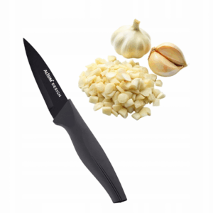 Nóż do obierania owoców i warzyw nożyk kuchenny Altom Design czarny 19,5 cm