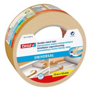 Dwustronna taśma do wykładzin tesa® UNIVERSAL 10m x 50mm