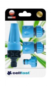 Zestaw z pistoletem zraszającym prostym 1/2" 50-500